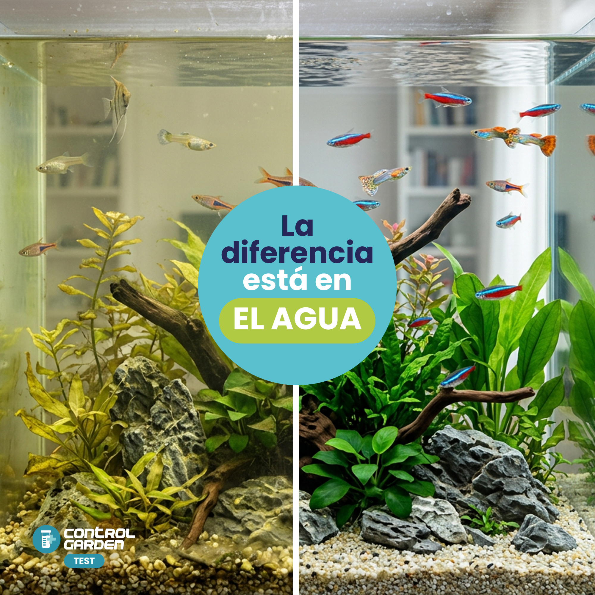 Kit de 160 Tiras Reactivas para Acuario 10 en 1 de Control Garden · foto 5