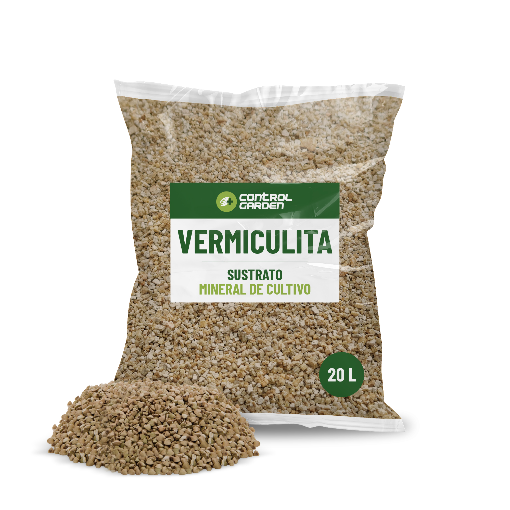 Vermiculit 20 L · Mineralischer Substrat für Innen- und Außenpflanzen
