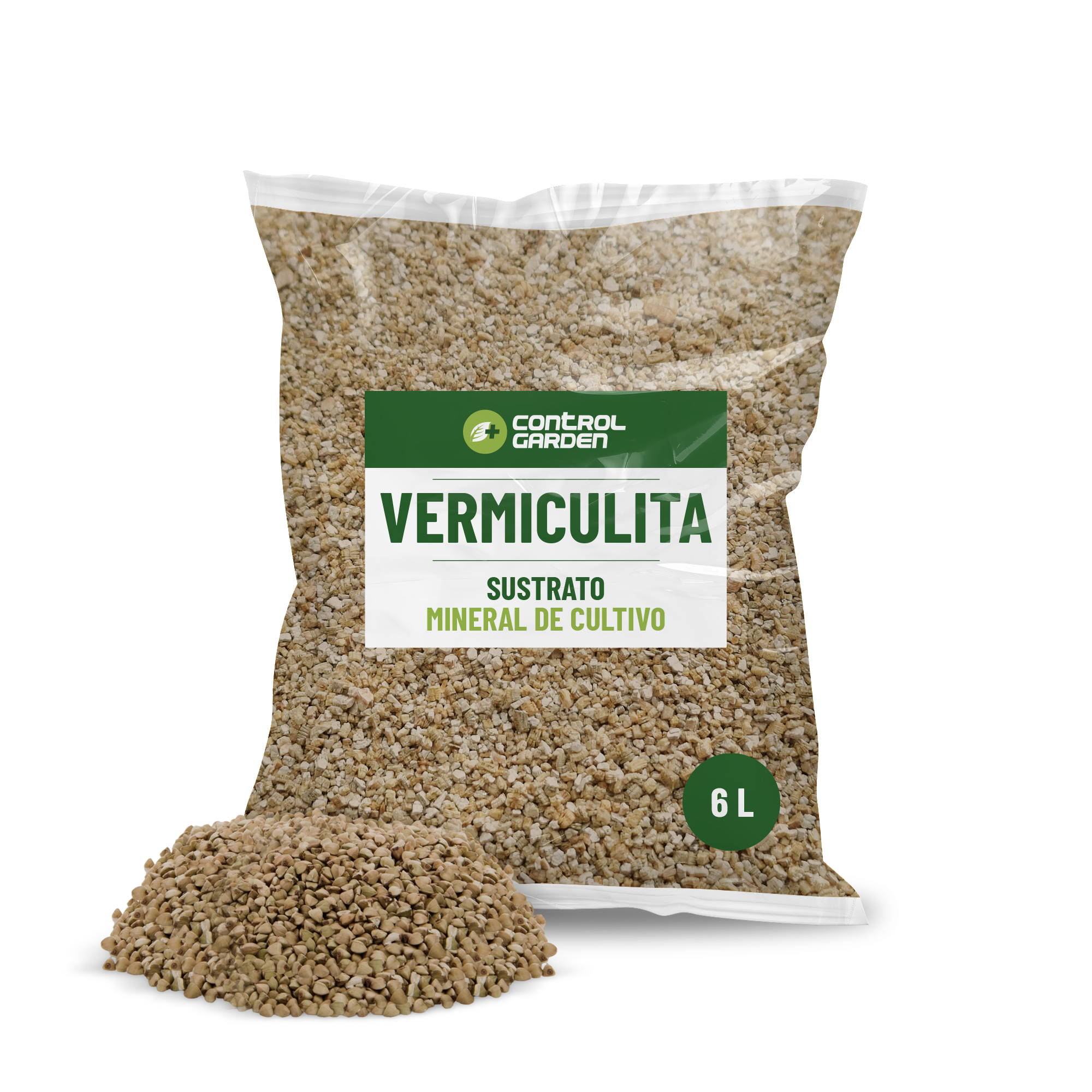 Vermiculit 6 L · Mineralischer Substrat für Innen- und Außenpflanzen