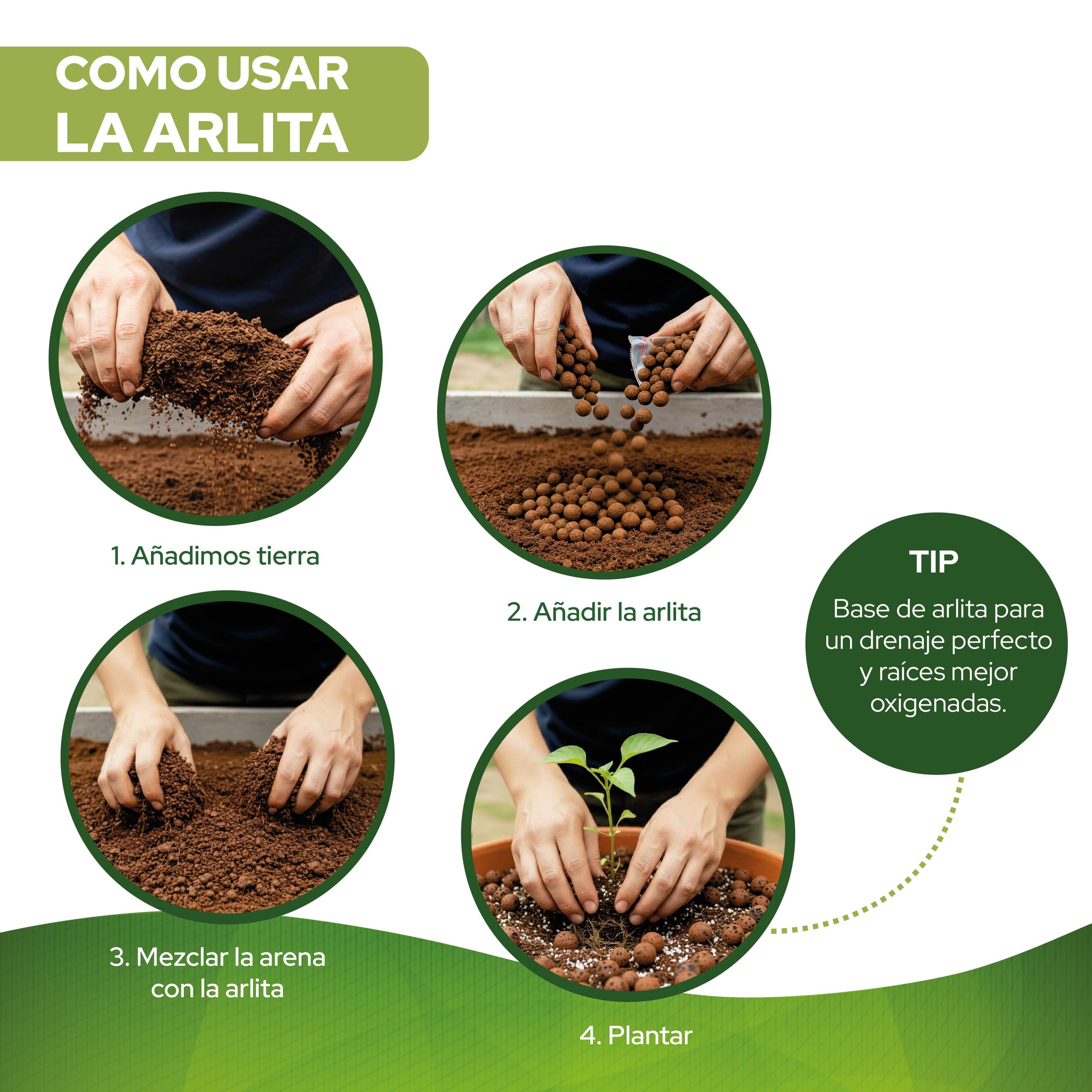 Arlita 10L sustrato bolas de arcilla expandida para cultivo · foto 8