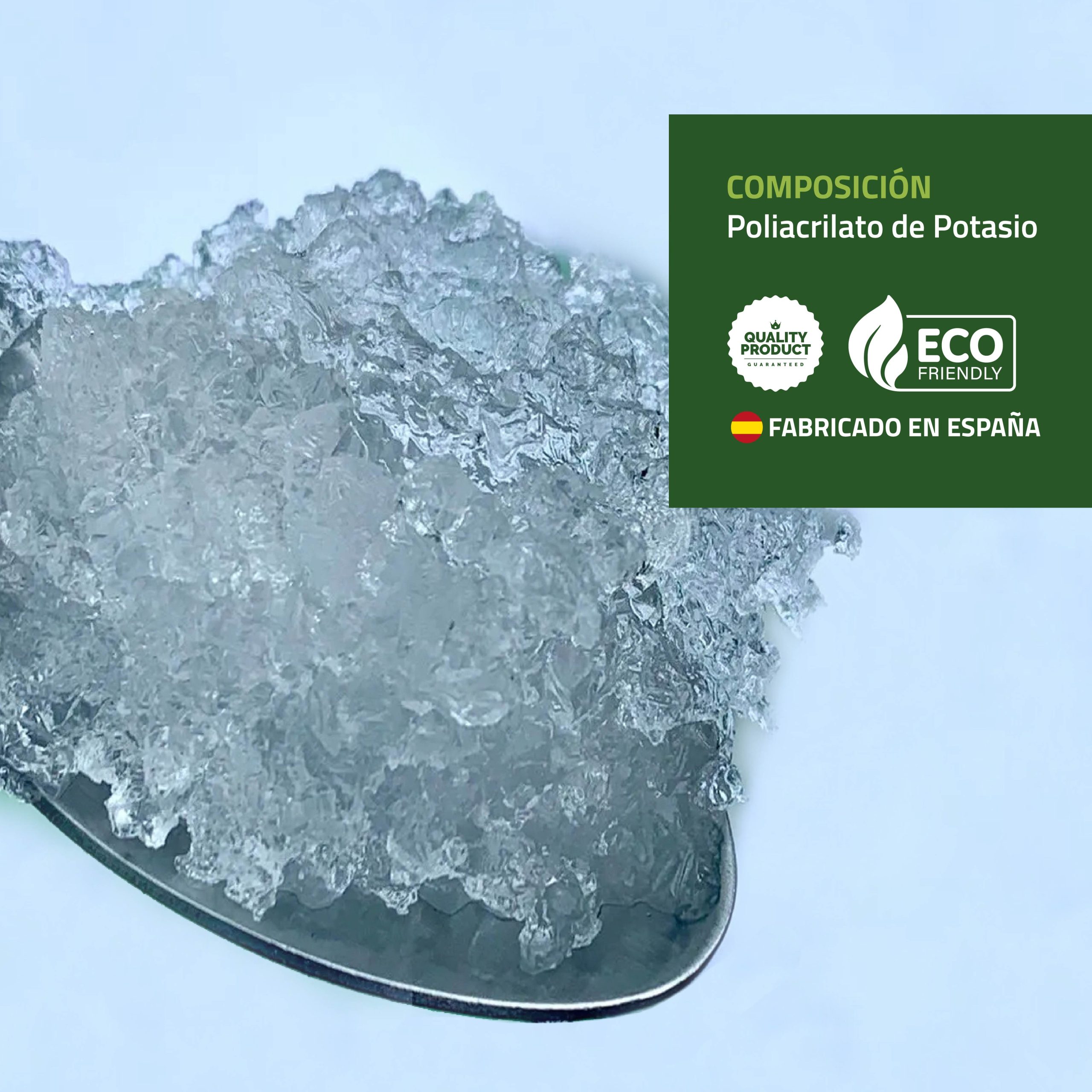 Hidrogel retenedor de agua en saco de 1 kg para jardinería · foto 5