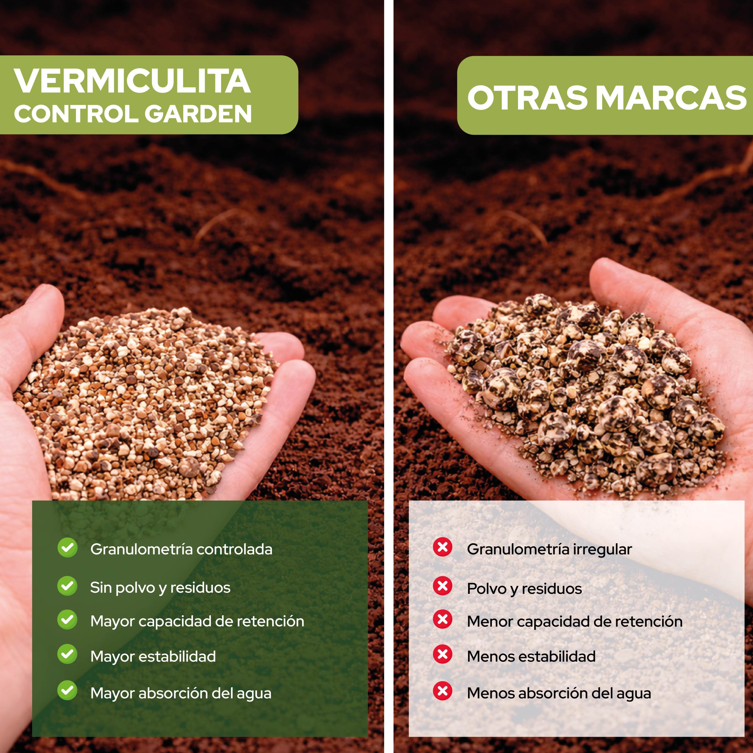 Vermiculita 3L para sustrato mineral en jardinería y cultivos · foto 3