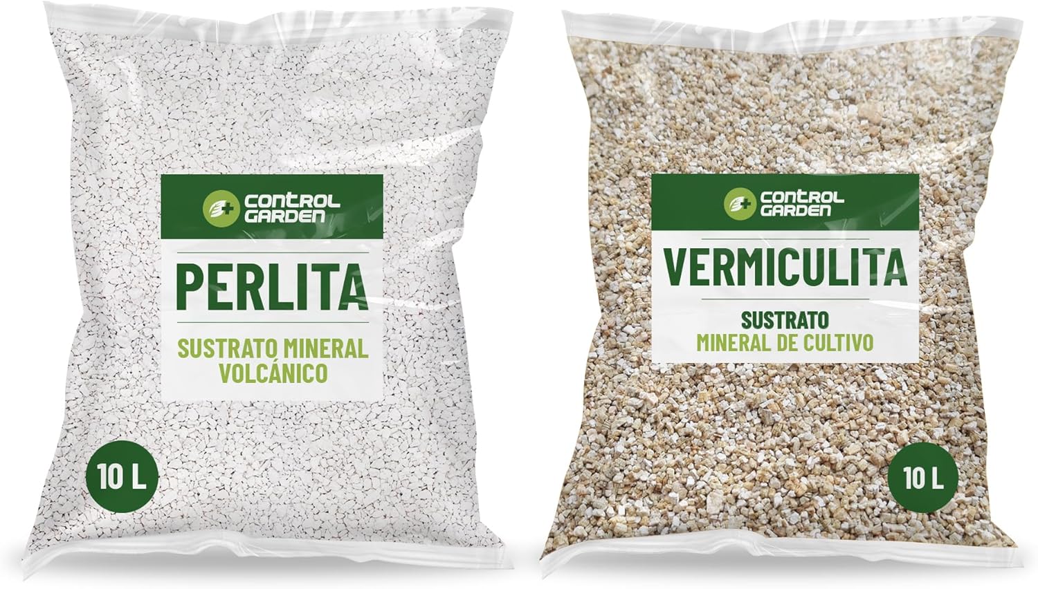 Perlit 10L und Vermiculit 10L Pack · Substrat für Innen- und Außenpflanzen