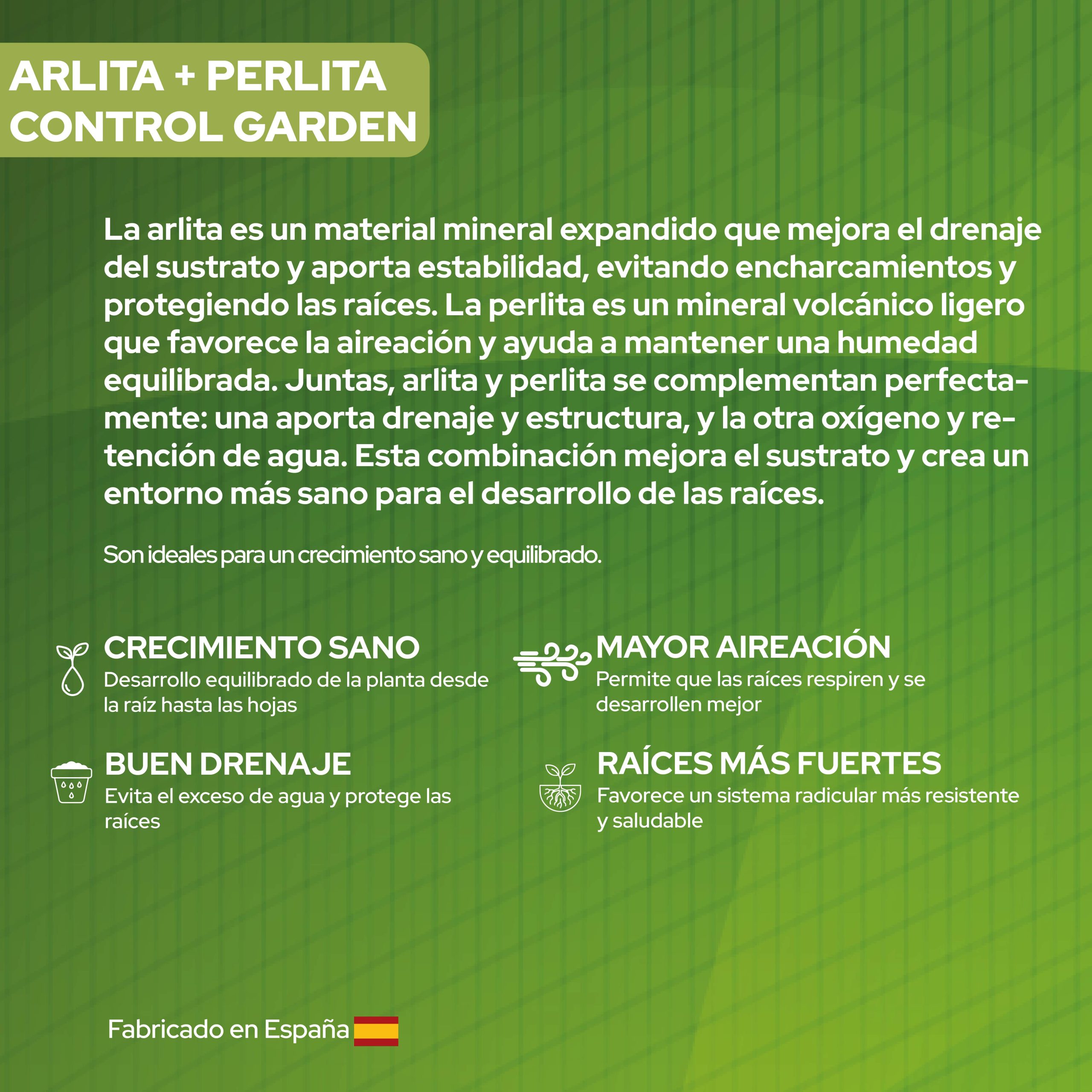 Pack de sustrato Arlita y Perlita 3L para cultivos saludables. · foto 3