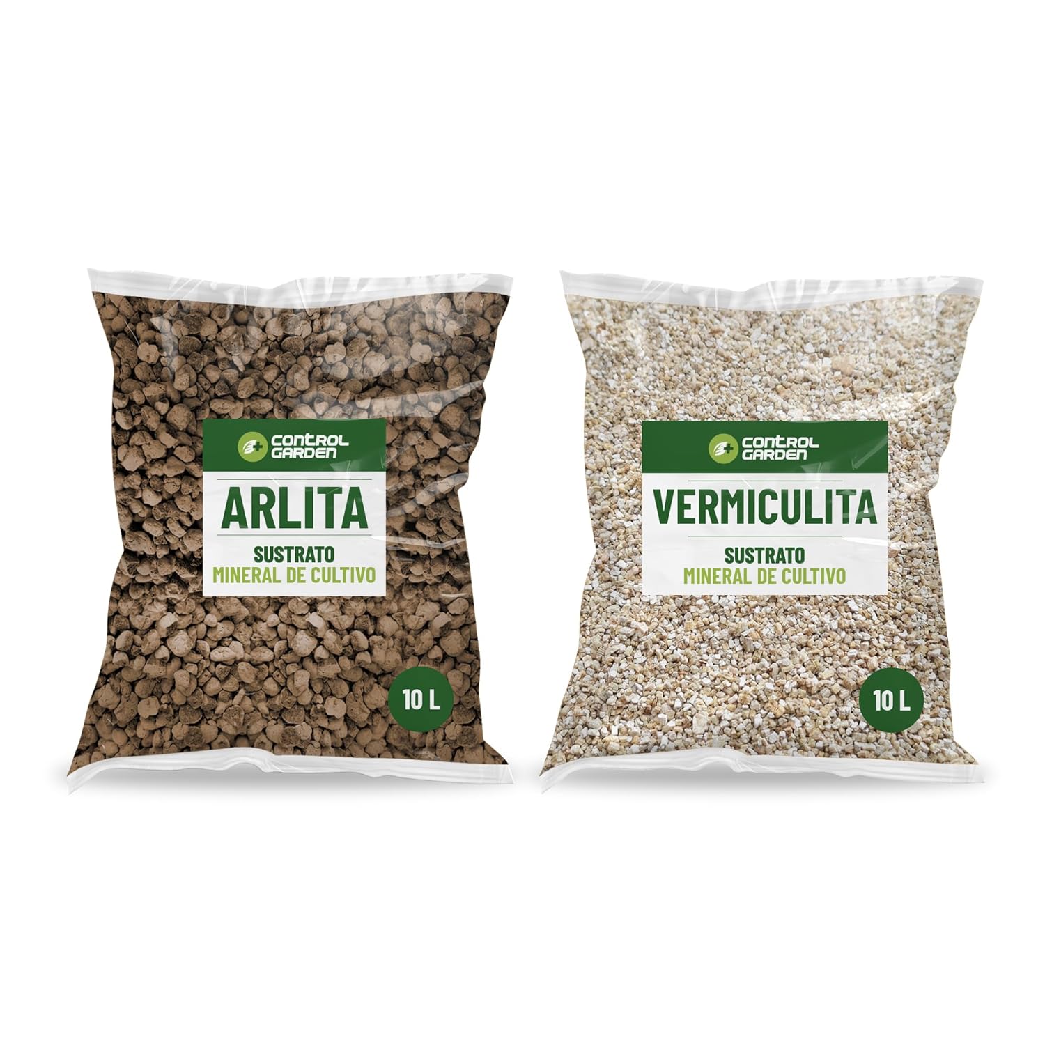 Arlita 10L + Vermiculit 10L Pack · Substrat für Innen- und Außenpflanzen