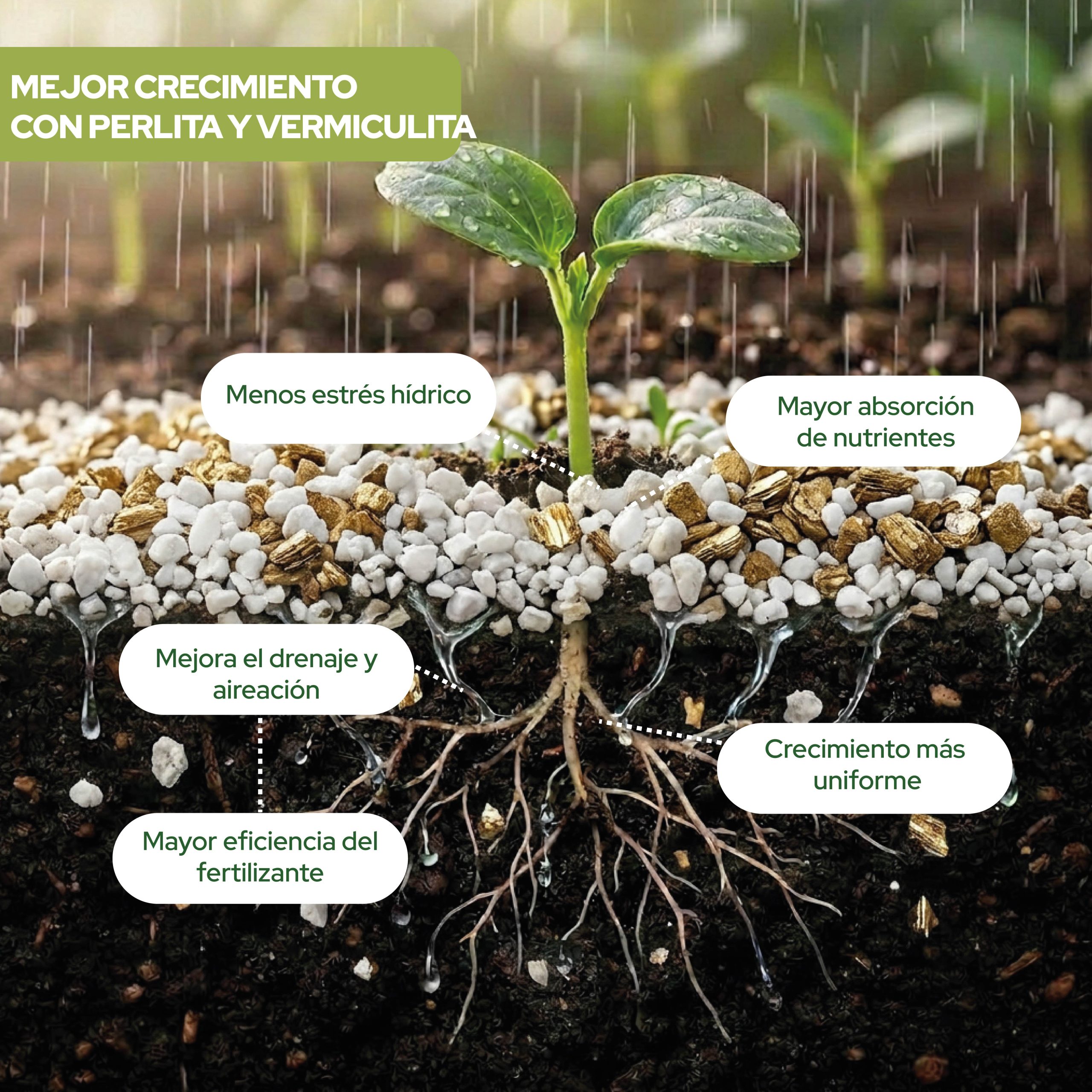 Pack de Perlita y Vermiculita 6L para cultivos y jardinería · foto 4