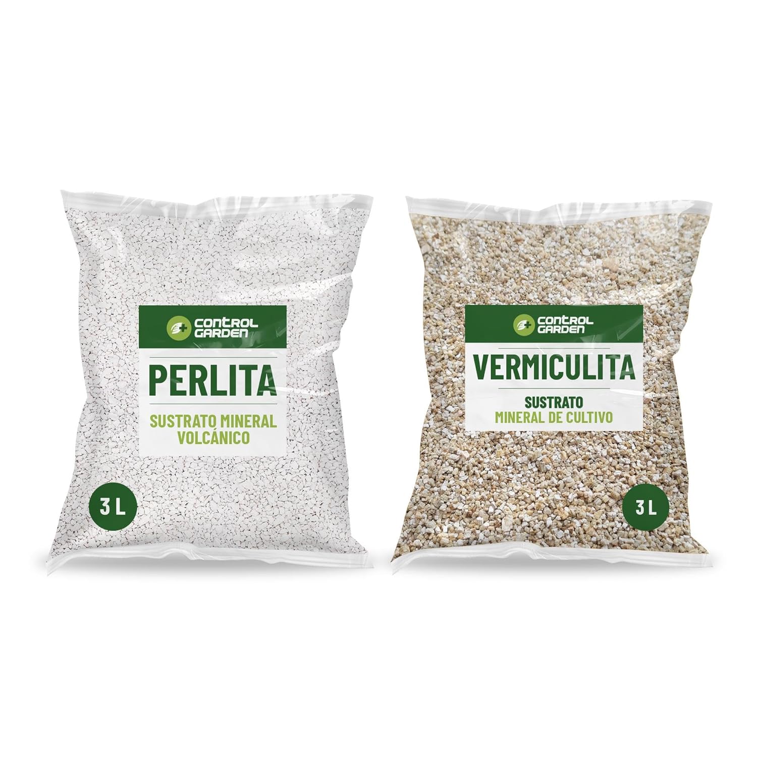 Perlit Pack 3L + Vermiculit 3L · Erde für Innen- und Außenpflanzen
