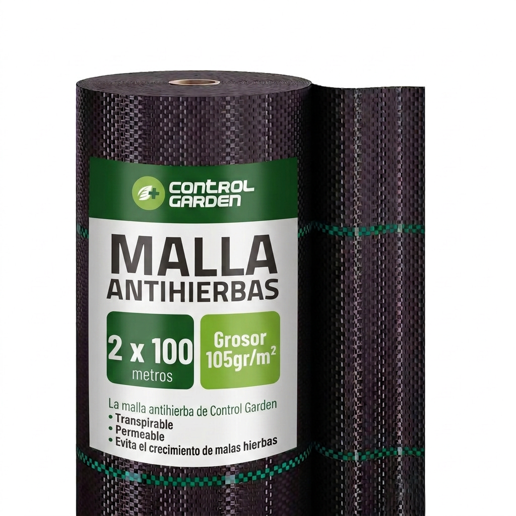 Unkrautschutznetz 2 x 100 m 105 gr/m² · Pack 1 Stück