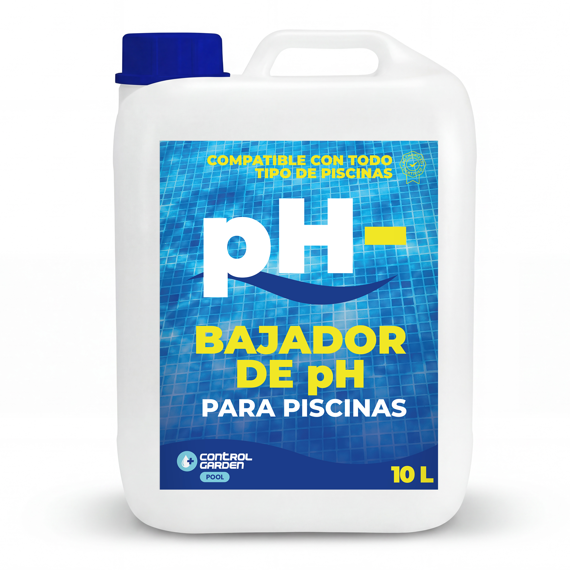 Flüssiger pH-Reducer 10 L für Pools · Pack 1 Einheit