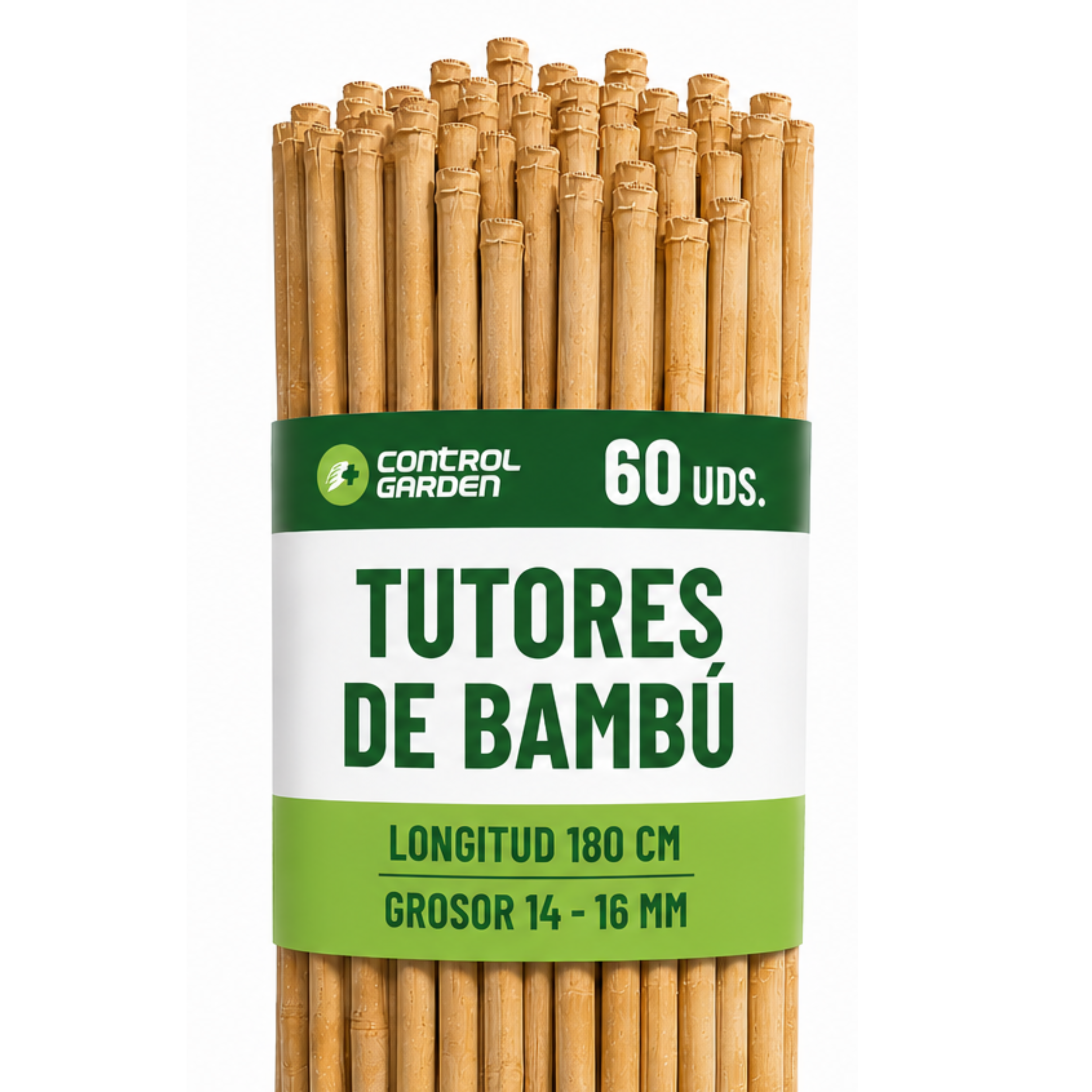 Bambusstangen 180 cm ø14-16 · Pack mit 60 Einheiten